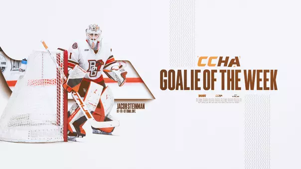 Jacob Steinman - Goalie of the Week