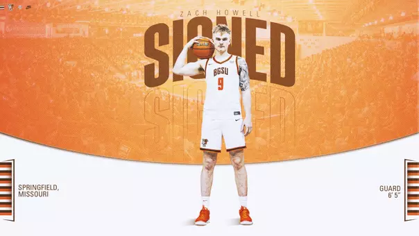 Zach Howell Signing Graphics, BGSU Men's Basketball, 2025-26