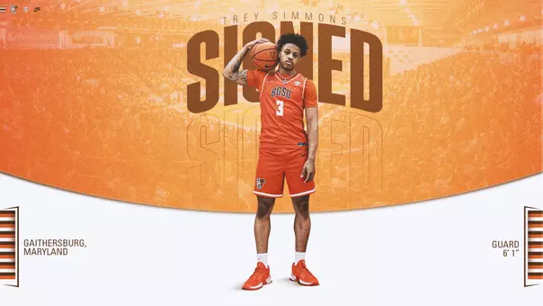 Trey Simmons Graphic, Signing Release