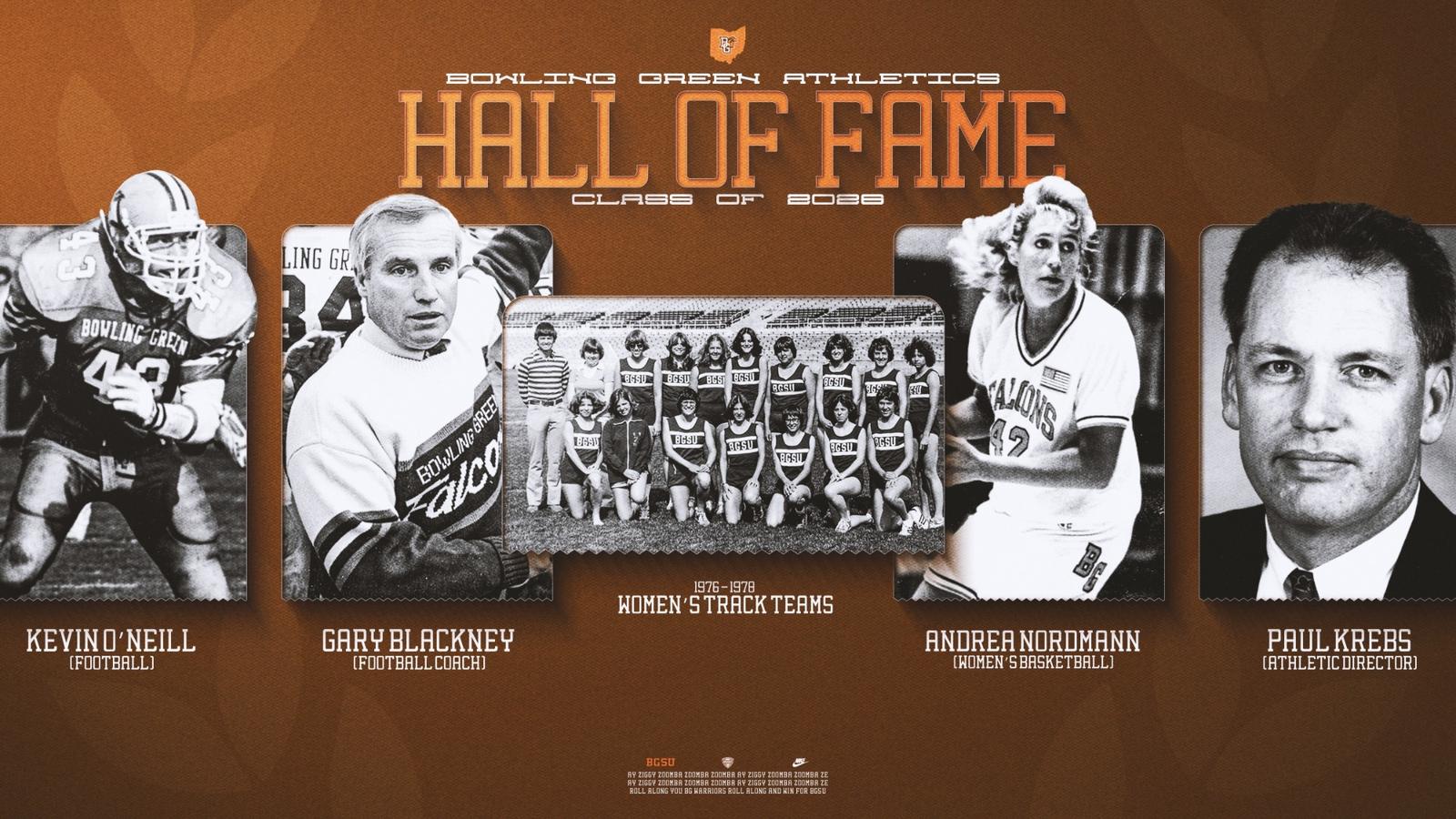 BGSU Athletics Announces 2026 Hall Of Fame Class BGSU Athletics Announces 2026 Hall Of Fame Class