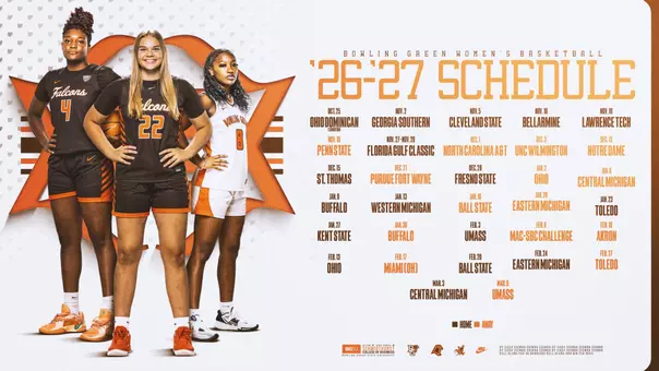 2026-27 Women's Basketball Schedule Graphic