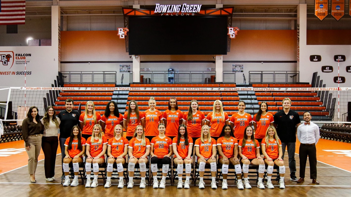 2026 Bowling Green Volleyball Team Photo