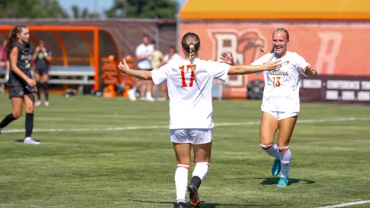 Goal Celeb | BGSU vs PurdueBGSU Womens SoccerAugust 5 2026Drake Harlett | BGSU Athletics