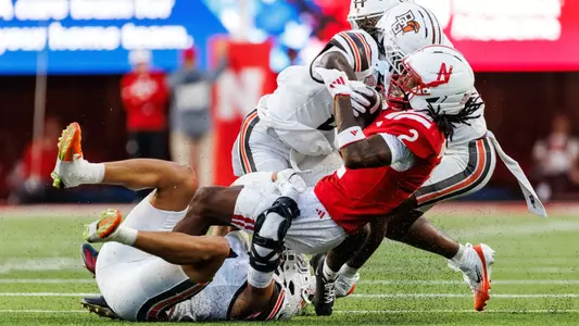 LINCOLN, NE - SEPTEMBER 5: during a game between the Bowling Green Falcons and the Nebraska Cornhuskers, at Memorial Stadium in Lincoln, Nebraska. (Coyle Withrow/BG Falcon Media)