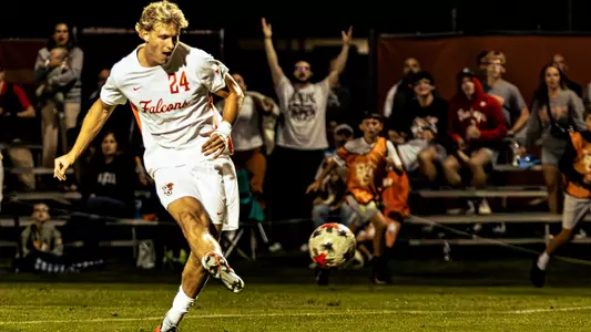 Lucas Brinkman scores v DePaul