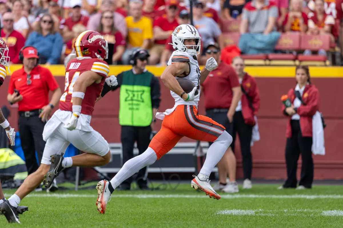 Winn Sharp Touchdown at Iowa State
