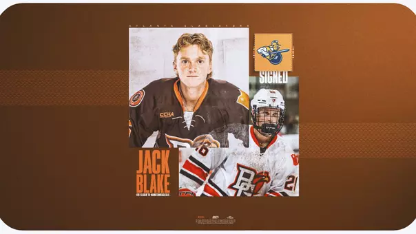 Jack Blake Signed Atlanta Gladiators
