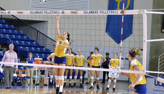 University of Delaware Volleyball Team Drops 3-1 CAA Decision at James Madison