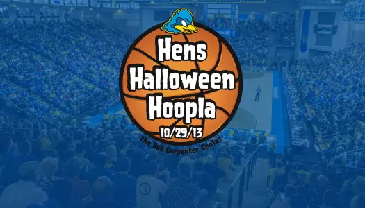 University of Delaware to Tip-Off 2013-14 Basketball Season with Hens Halloween Hoopla Fan Event Oct. 29