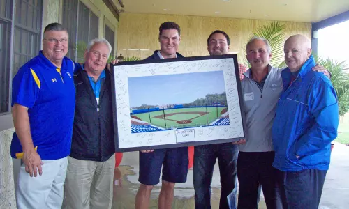 Annual University of Delaware Baseball Alumni Outing a Success; Former Head Coach Bob Hannah Honored