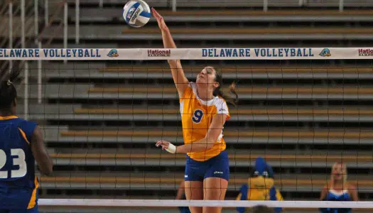 University of Delaware Volleyball Team Drops Second Straight Home Match With 3-0 Loss To Hofstra