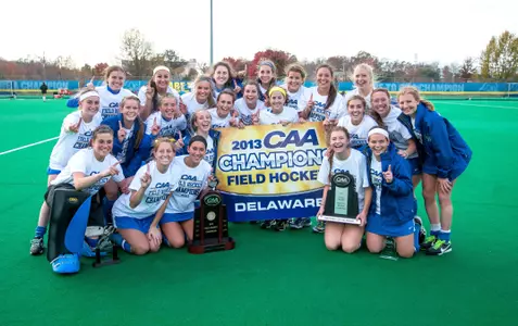 CAA CHAMPIONS! University of Delaware Field Hockey Garners Third CAA Championship With 5-1 Win Over Northeastern