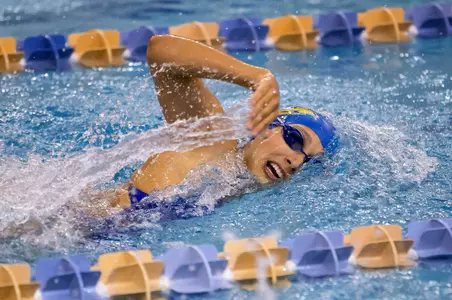 Delaware Swimming and Diving Teams Notch Pair of Seventh Place Finishes at Bucknell Invitational