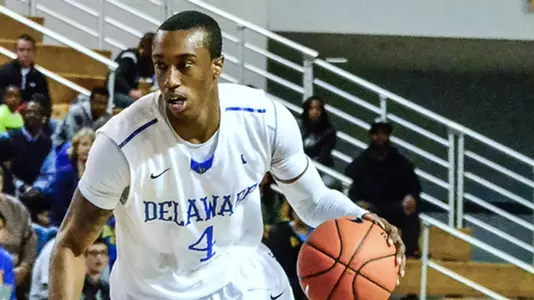 Backcourt Duo of Threatt, Anderson Leads Delaware Men's Basketball Past Hampton, 90-79