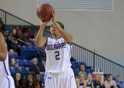 Hot Shooting Blue Hens Use Balance to Knock Off Monmouth 72-58 in Women's Basketball