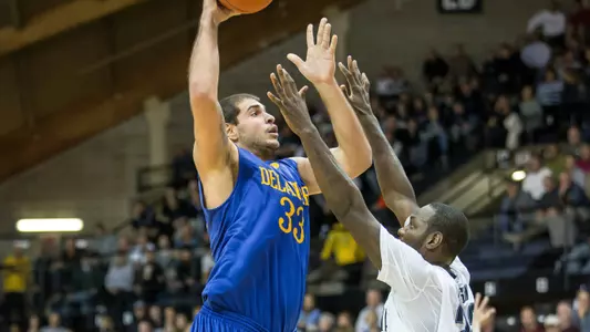 Blue Hen Men's Basketball Back Home Saturday To Host Robert Morris at 12 Noon