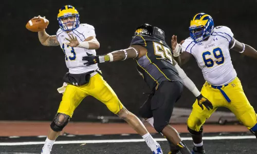 Delaware?s Trevor Sasek Named Colonial Athletic Association Football Offensive Player of the Week