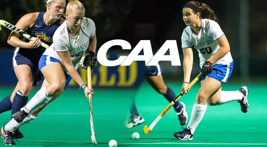 Michaela Patzner and Freshman Meghan Winesett Garner CAA Weekly Field Hockey Awards