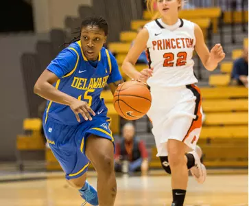 Blue Hens Unable to Hold on in 84-80 Overtime Loss at Princeton