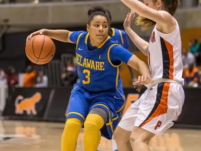 Delaware Guard Erika Brown Named CAA Women's Basketball Rookie of the Week