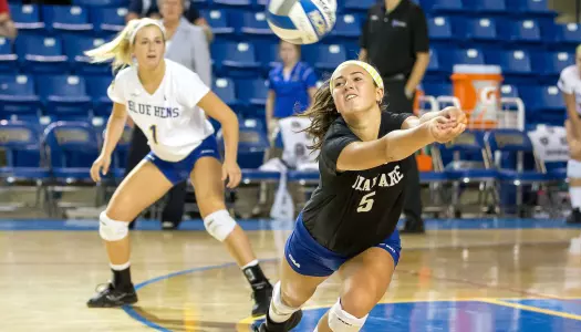 Blue Hens Volleyball Capture Delaware Invitational; Shonk Named MVP