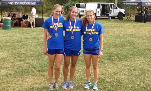 Delaware Cross Country Places Second at Towson Invitational; Three Blue Hens Finish in Top 10 (Sept. 22, 2013)