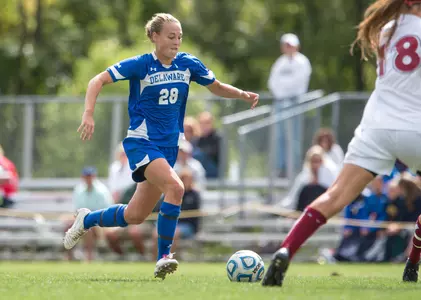 University of Delaware?s Allegra Gray, Emily Market Named to All-CAA Preseason Women?s Soccer Squad