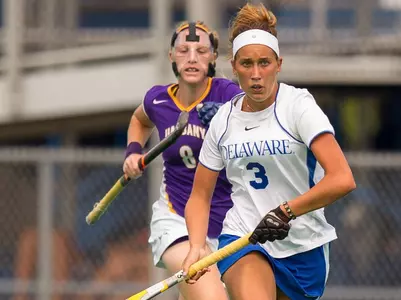 Blue Hens Show Well In First Exhibition Contest Against American