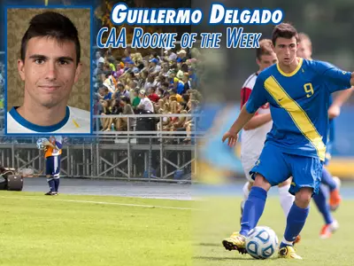 Delgado Earns CAA Rookie of the Week Honors
