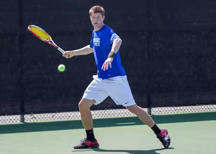 Senior Adam Lawton Victorious For University of Delaware Men?s Tennis Against Navy