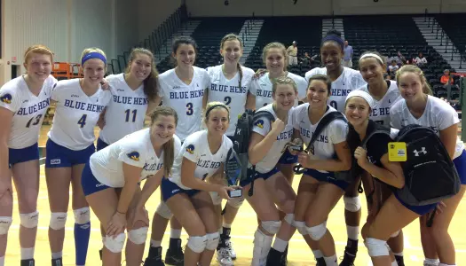 Blue Hens Win Radisson Cross Keys Greyhound Challenge Title With 3-0 Victories Over La Salle and Loyola (Md.)