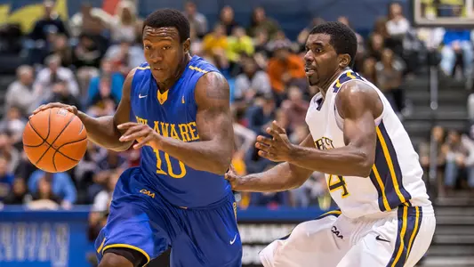 Blue Hens Race Past Drexel, 90-77, To Extend Winning Streak To Seven and Remain Perfect in CAA