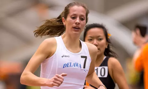 James, Prettyman, Erlanger Post First Place Finishes to Lead Delaware Women?s Indoor Track at Princeton Open