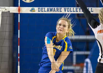 University of Delaware Volleyball Has Winning Streak Snapped as Blue Hens Drop 3-0 Verdict To Towson