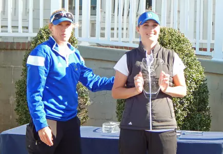 Amanda Terzian Falls in Tiebreaker, Blue Hen Women?s Golfers Finish Third at University of Delaware Invitational
