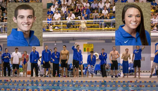 University of Delaware Men?s and Women?s Swimming and Diving Teams Name Ahrens and Ware Captains for 2014-15 Season