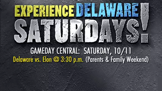 Blue Hens Remain Home Saturday to Host CAA Newcomer Elon for Parents & Family Weekend