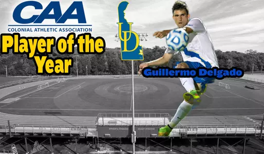 Delgado Wins Colonial Athletic Association Player of the Year Award; Six Other Blue Hens Receive All-CAA Accolades