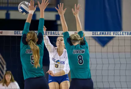Blue Hens Conclude Play at UCF Invitational With Five-Set Loss To Northern Colorado