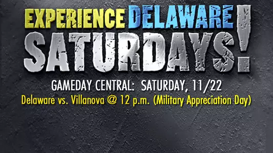 Blue Hens Close 2014 Season Saturday vs. Rival Villanova in Battle of the Blue
