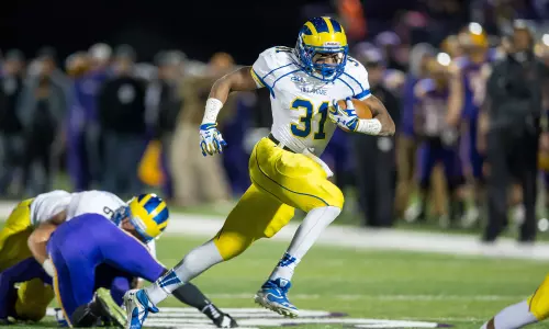 Blue Hen Football Uses Big Third Quarter, Dominant Rushing Attack To Post 31-28 Road Win at Albany