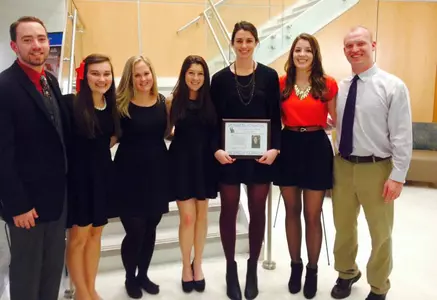 Blue Hen Volleyball Player Jill Meyers Earns 2014 SATC Student-Athlete Award