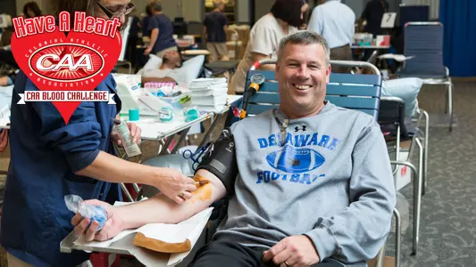 Delaware Captures Fourth Straight CAA Blood Challenge Title