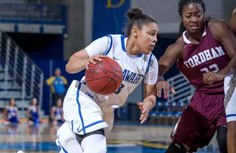 Erika Brown Takes Charge in Second Half to Lead Blue Hens to 69-58 Win at Temple for 700th Program Victory