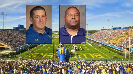 Delaware Football Adds Former Blue Hen Standout Bryan Bossard to Coaching Staff; Brian Ginn Promoted to Quarterbacks Coach