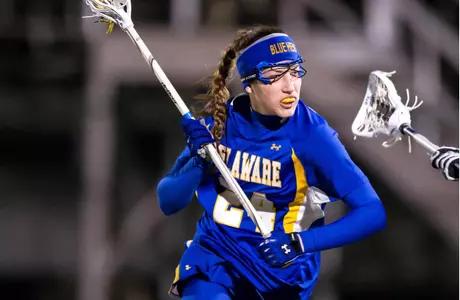 Kara Dattellas Notches Career-High Five Goals; Hens Falter at No. 10 Georgetown, 19-11, in Season Lid-Lifter