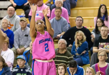 Delaware Downs Towson, 52-43, for Fifth Straight Win