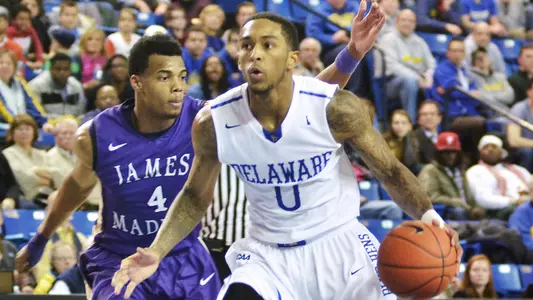 Blue Hen Senior Guard Davon Usher Earns Second Straight CAA Men's Basketball Player of the Week Award