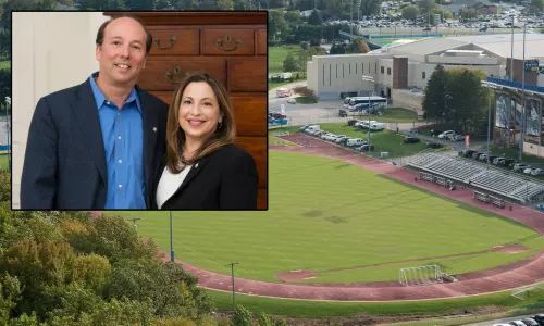 University of Delaware Donors Stuart and Suzanne Grant Name Delaware Soccer & Track Stadium with Generous Gift