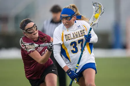 Casey Lyons Explodes for Nine Goals as #rv UD Cruises to 22-2 Win at Lafayette